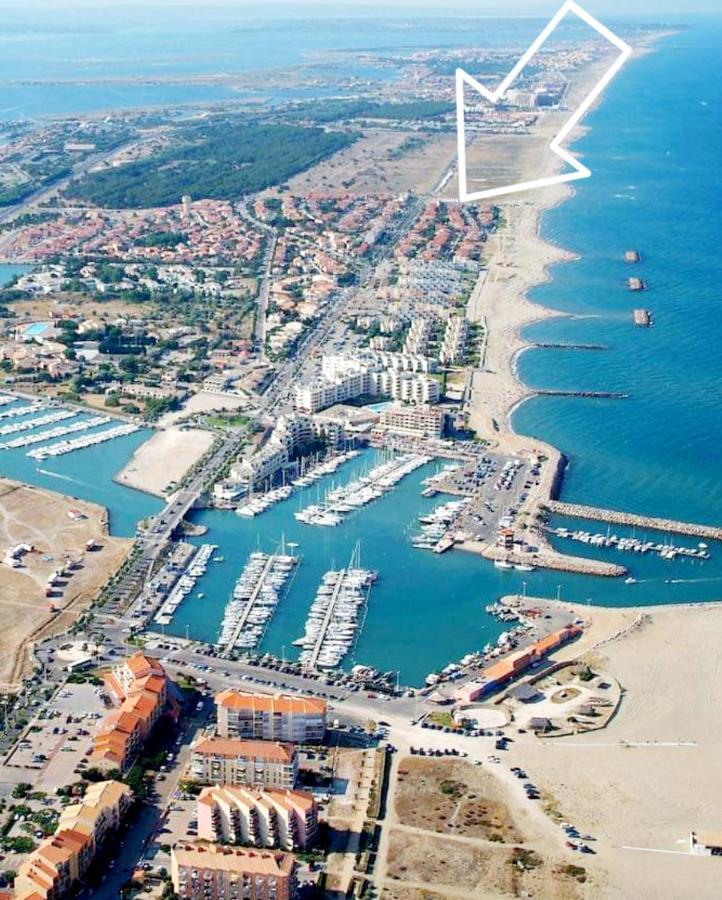 La Plage Du Lido - Front De Mer - Travaux Recents Le Barcares Exterior photo