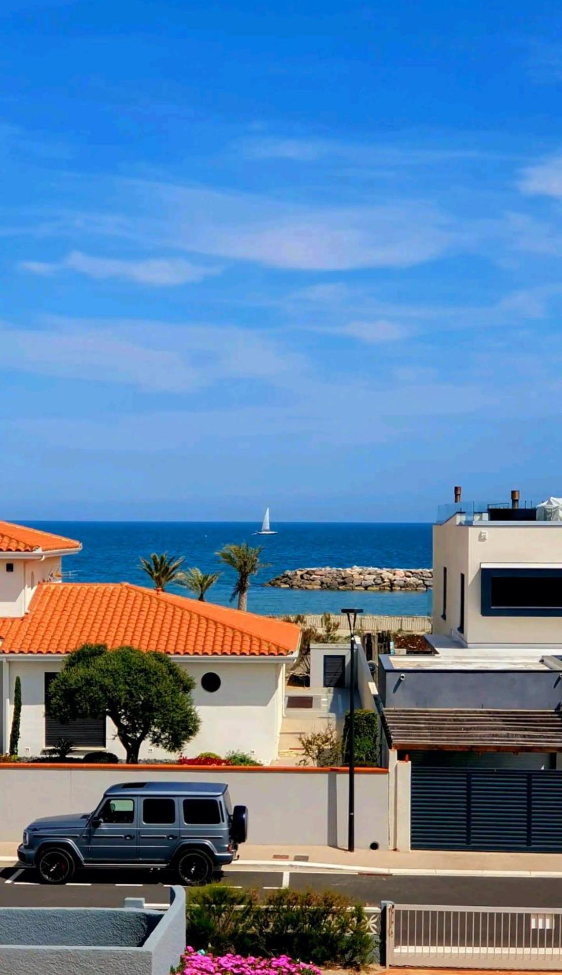 La Plage Du Lido - Front De Mer - Travaux Recents Le Barcares Exterior photo